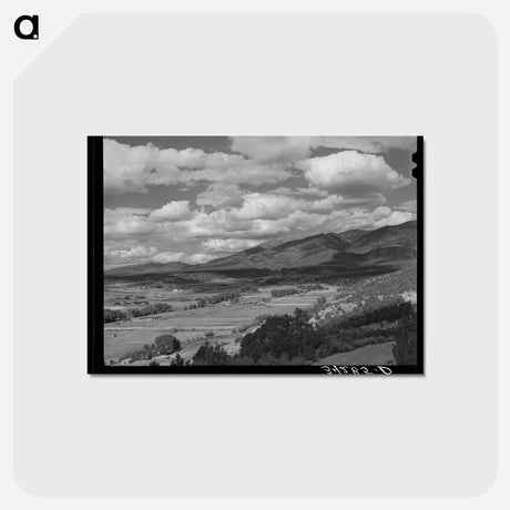 アートポストカード-Irrigated Valley, San Cristobal
 - ラッセル リー Postcard.
