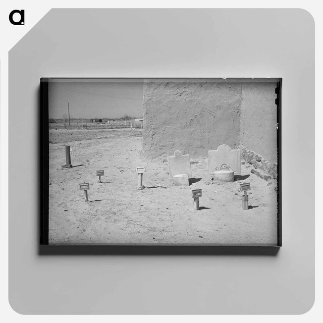 アートパネル-Catholic Church Graveyard
 - ラッセル リー Canvas.