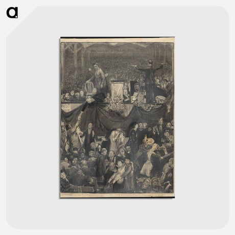 アートポストカード-The Sawdust Trail
 - ボストン公共図書館 Postcard.