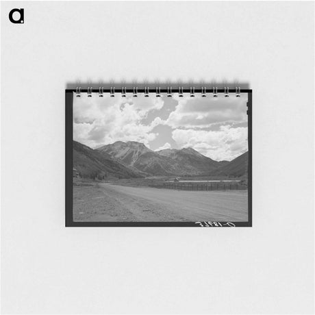 アートメモ帳-Red Mountain
 - ラッセル リー Memo.