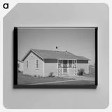 アートパネル-Farm Worker's House
 - ラッセル リー Canvas.
