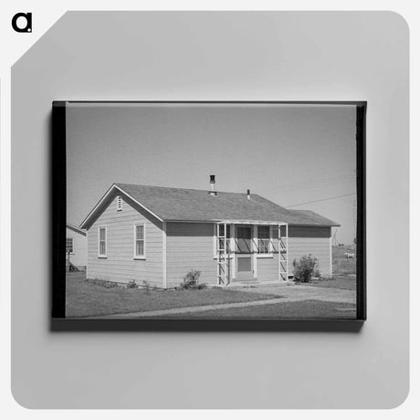 アートパネル-Farm Worker's House
 - ラッセル リー Canvas.