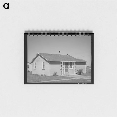 アートメモ帳-Farm Worker's House
 - ラッセル リー Memo.