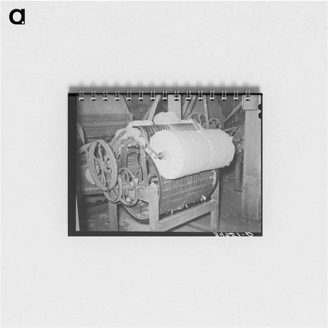 アートメモ帳-Cotton Linters at the Mill
 - ラッセル リー Memo.