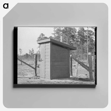 アートパネル-Farmstead Privy
 - ラッセル リー Canvas.