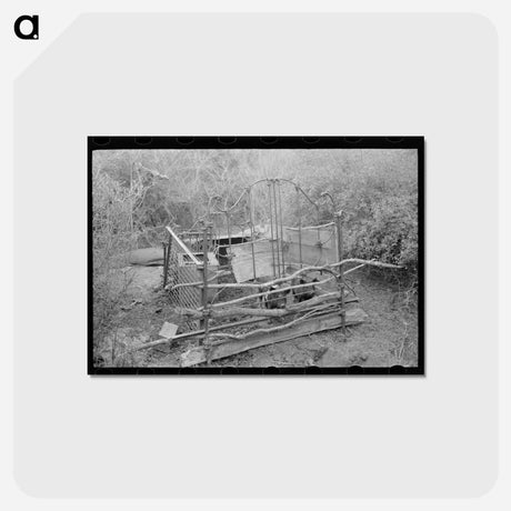 アートポストカード-Migrant Camp Pigpen
 - ラッセル リー Postcard.