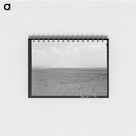 アートメモ帳-Dust Storm Near Williston
 - ラッセル リー Memo.