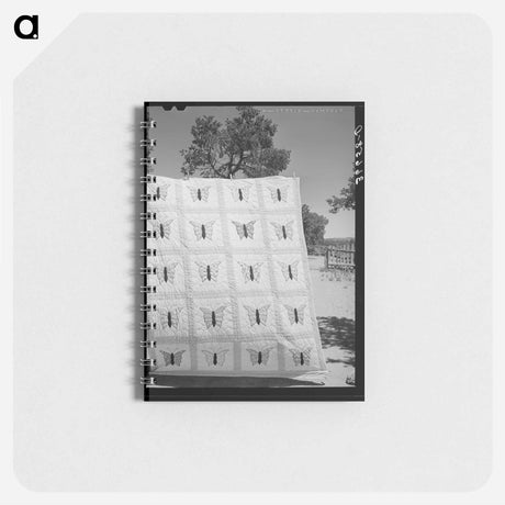 アートメモ帳-Butterfly Applique Quilt
 - ラッセル リー Memo.