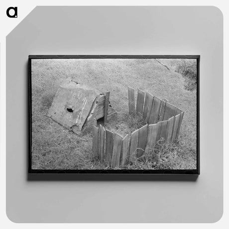 アートパネル-Brooder House, Louisiana
 - ラッセル リー Canvas.