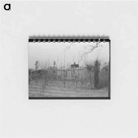 アートメモ帳-Farmhouse and Yard, New Jersey
 - ラッセル リー Memo.