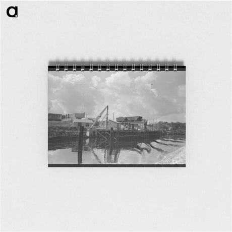 アートメモ帳-Industrial Plant, Port of Houston
 - ラッセル リー Memo.