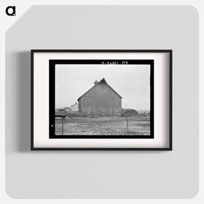 アートポスター-Lyle Askeland Farm Barn
 - ラッセル リー Poster.