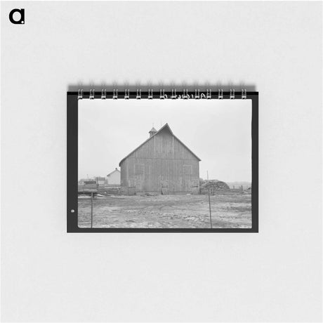 アートメモ帳-Lyle Askeland Farm Barn
 - ラッセル リー Memo.