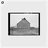 アートポストカード-Lyle Askeland Farm Barn
 - ラッセル リー Postcard.