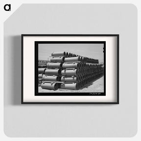 アートポスター-Kearney-Mesa Sewer Tile
 - ラッセル リー Poster.