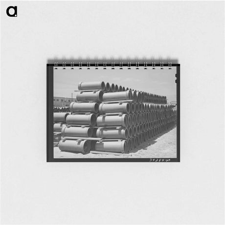 アートメモ帳-Kearney-Mesa Sewer Tile
 - ラッセル リー Memo.