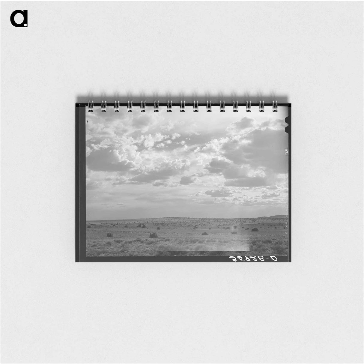 アートメモ帳-Desert Scene, Sandoval County
 - ラッセル リー Memo.