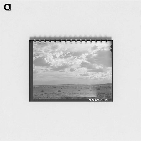 アートメモ帳-Desert Scene, Sandoval County
 - ラッセル リー Memo.