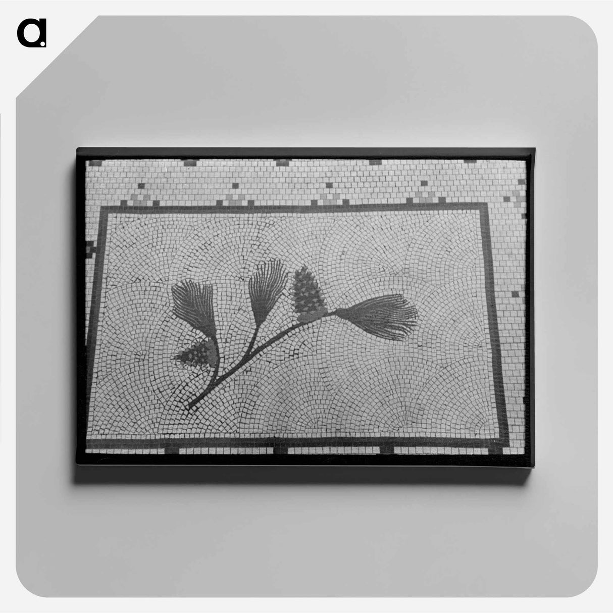 アートパネル-First National Bank Tile
 - ラッセル リー Canvas.