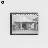 アートメモ帳-Wagons on a Louisiana Porch
 - ラッセル リー Memo.