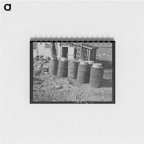 アートメモ帳-Water Cans, Effie, Minnesota
 - ラッセル リー Memo.