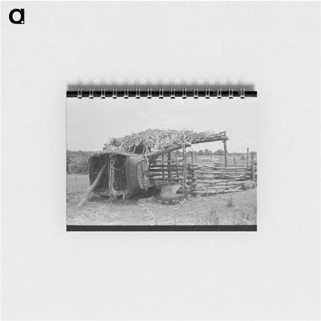 アートメモ帳-Hogpen of Wagoner County
 - ラッセル リー Memo.
