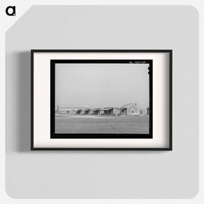 アートポスター-Refugio County Farmhouses
 - ラッセル リー Poster.