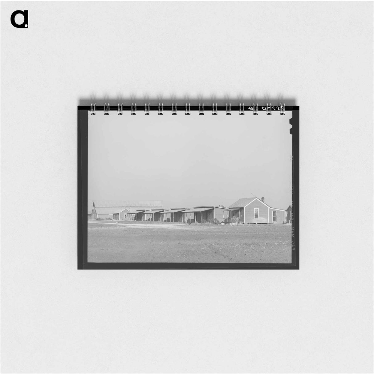 アートメモ帳-Refugio County Farmhouses
 - ラッセル リー Memo.