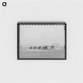 アートメモ帳-Refugio County Farmhouses
 - ラッセル リー Memo.