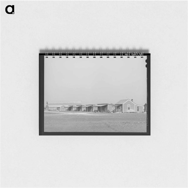 アートメモ帳-Refugio County Farmhouses
 - ラッセル リー Memo.