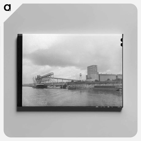 アートパネル-Flour Mill, Port of Houston
 - ラッセル リー Canvas.