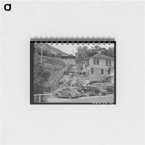 アートメモ帳-Bisbee Houses
 - ラッセル リー Memo.