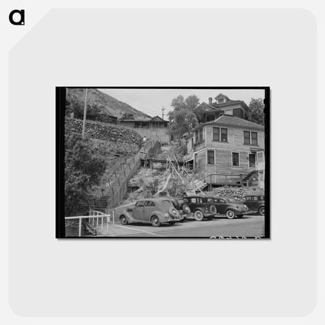 アートポストカード-Bisbee Houses
 - ラッセル リー Postcard.