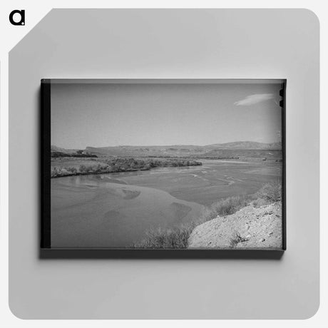 アートパネル-Virgin River Bed
 - ラッセル リー Canvas.