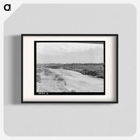 アートポスター-Dry Riverbed
 - ラッセル リー Poster.