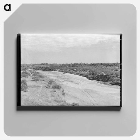 アートパネル-Dry Riverbed
 - ラッセル リー Canvas.
