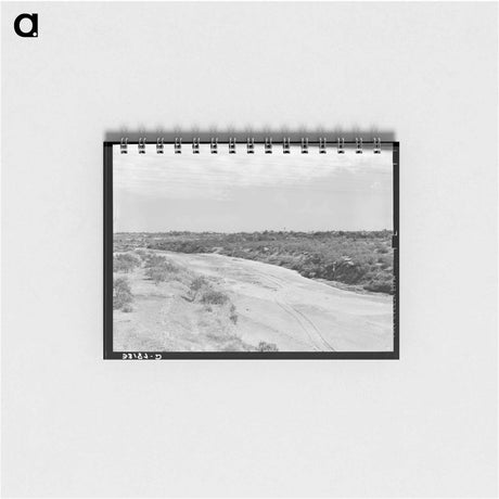 アートメモ帳-Dry Riverbed
 - ラッセル リー Memo.