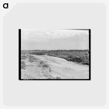 アートポストカード-Dry Riverbed
 - ラッセル リー Postcard.