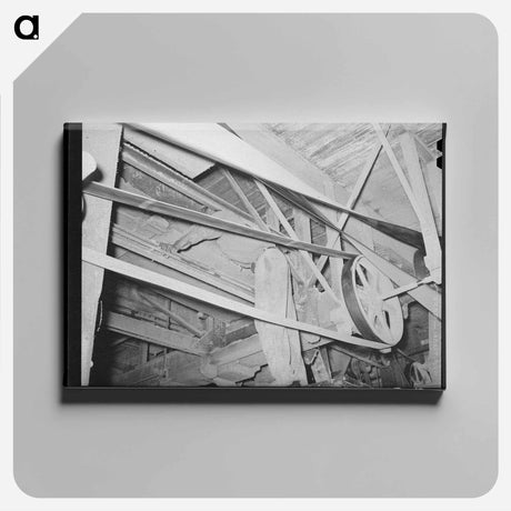アートパネル-Cotton Seed Oil Mill
 - ラッセル リー Canvas.