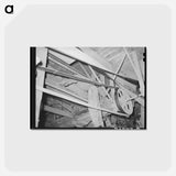 アートポストカード-Cotton Seed Oil Mill
 - ラッセル リー Postcard.