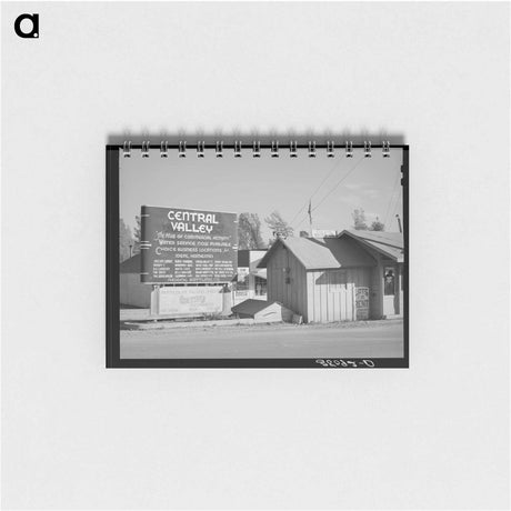 アートメモ帳-Central Valley Boom Town
 - ラッセル リー Memo.