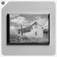 アートパネル-Adobe House with Chili Peppers
 - ラッセル リー Canvas.
