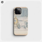 Luonnos carl snoilsky, svenska bilder -teoksen kansikuvaksi - アルバート エーデルフェルト Phone Case.
