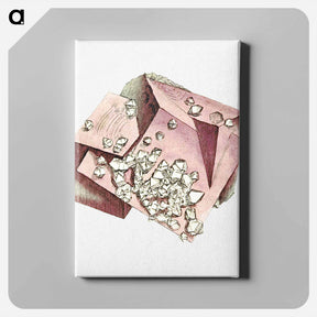 アートパネル-European Diamonds Illustration
 - 大英図書館 Canvas.