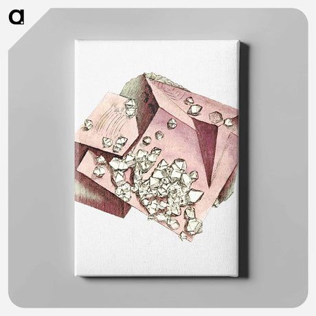 アートパネル-European Diamonds Illustration
 - 大英図書館 Canvas.