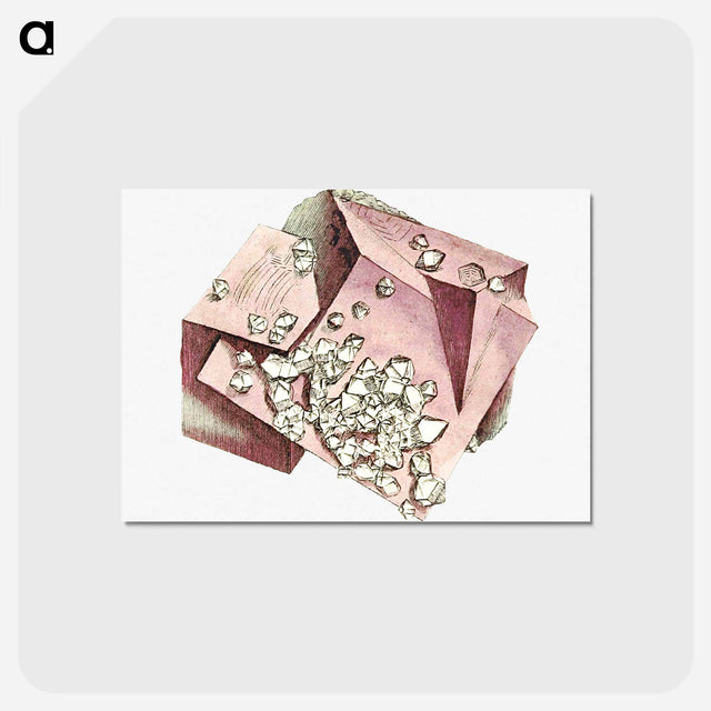 アートポストカード-European Diamonds Illustration
 - 大英図書館 Postcard.