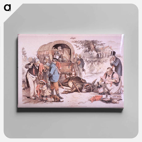 アートパネル-Dead Donkey: Cleveland Tries a Desperate Remedy, but the Poor Animal Is Beyond Recovery
 - 国立医学図書館 Canvas.