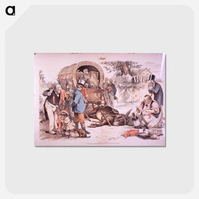アートポストカード-Dead Donkey: Cleveland Tries a Desperate Remedy, but the Poor Animal Is Beyond Recovery
 - 国立医学図書館 Postcard.