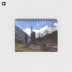 アートメモ帳-Rocky Mountain - アルバート ビアスタット Memo.