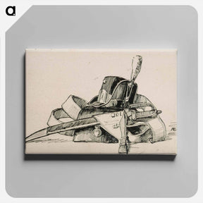 アートパネル-Closing vignette for poem number fifteen stolt - アルバート エーデルフェルト Canvas.